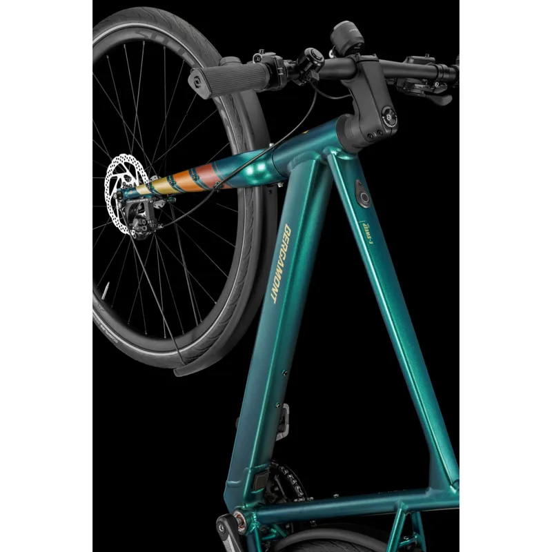 Bergamont E-Sweep Tour 2025 Electric Hybrid Bike - Matt Dark Green-3