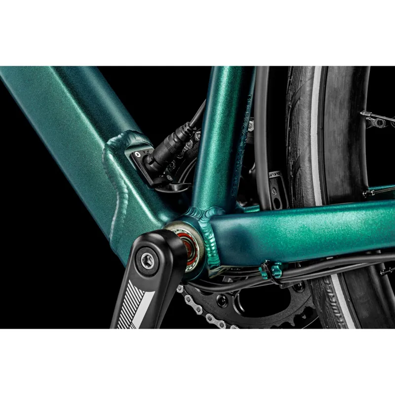 Bergamont E-Sweep Tour 2025 Electric Hybrid Bike - Matt Dark Green-5