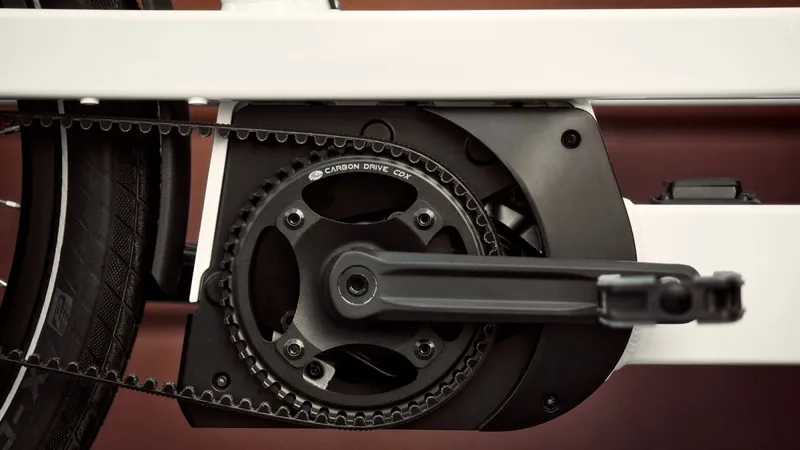 Bergamont E-Cargoville LJ Elite 2025 Electric Cargo Bike - shiny white-4