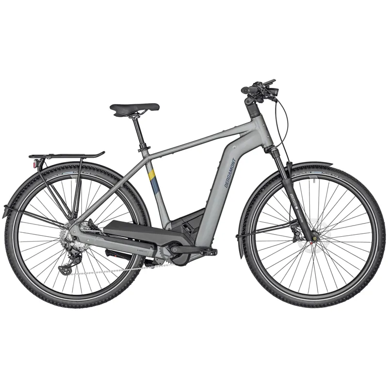 Bergamont E-Horizon Premium SUV Gent 2025 Electric Bike -Chrome Silver