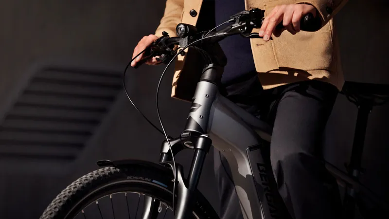 Bergamont E-Horizon Premium SUV Gent 2025 Electric Bike -Chrome Silver-4