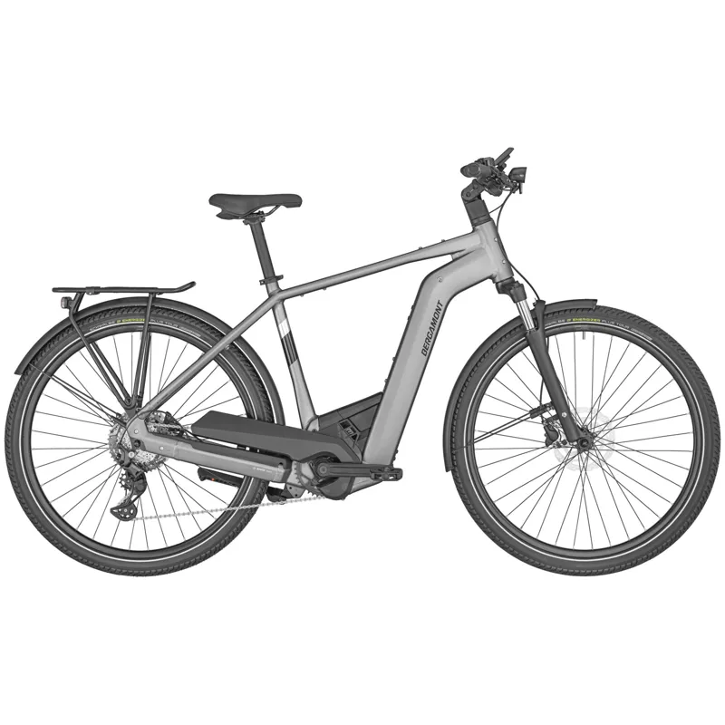 Bergamont E-Horizon Sport 6 Gent 2025 Electric Bike - Silver