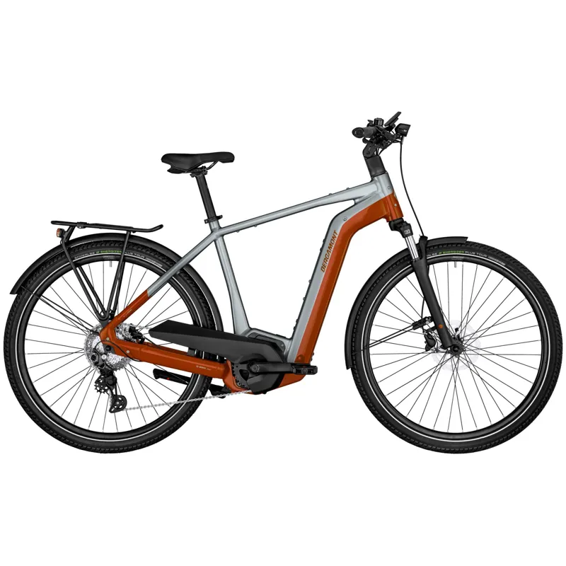 Bergamont E-Horizon Edition LTD Gent 2025 Electric Bike - Silver/Orange