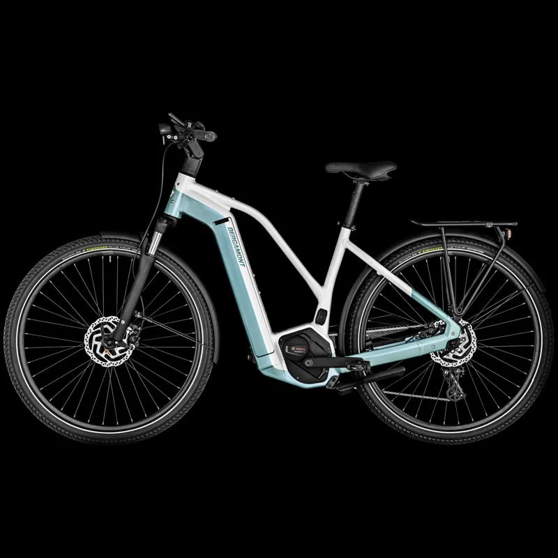 Bergamont E-Horizon Edition LTD Lady 2025 Electric Bike - White/Blue-3