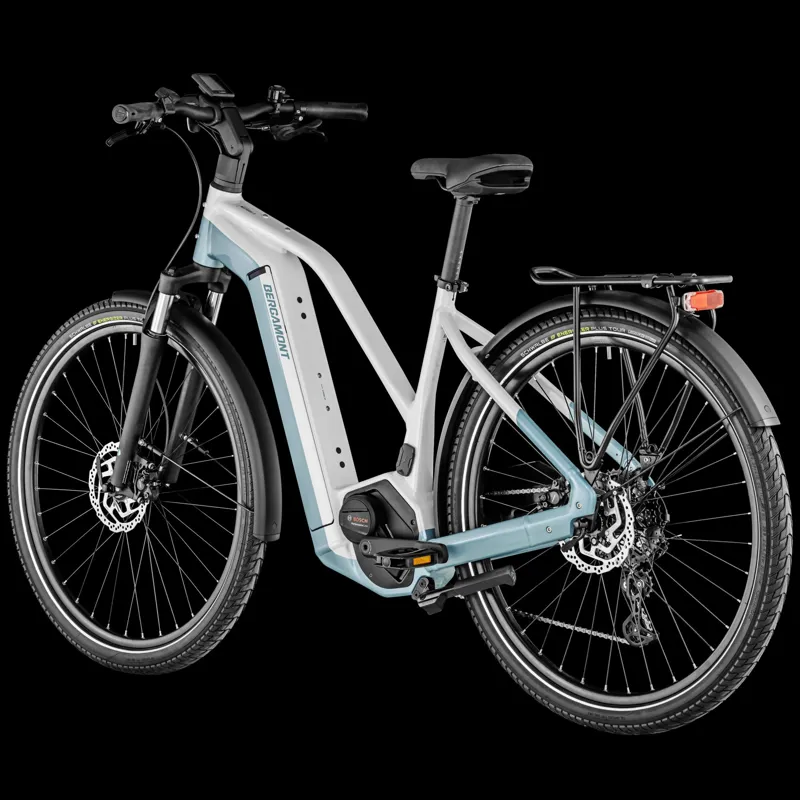 Bergamont E-Horizon Edition LTD Lady 2025 Electric Bike - White/Blue-4