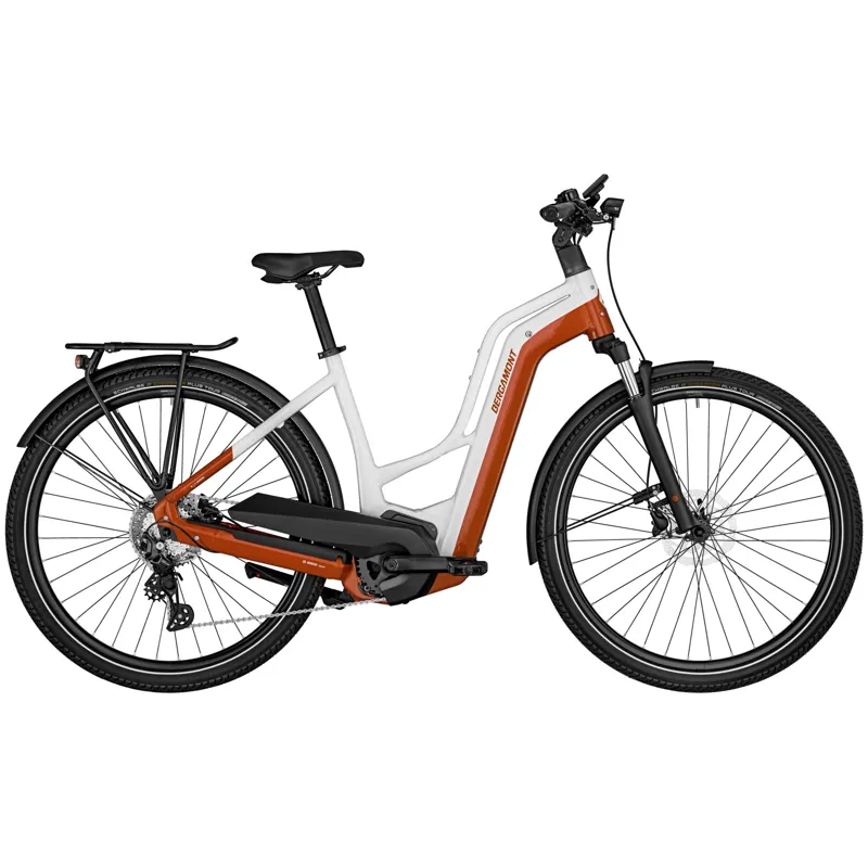 Bergamont E-Horizon Edition LTD Amsterdam 2025 Electric Bike - White/Orange