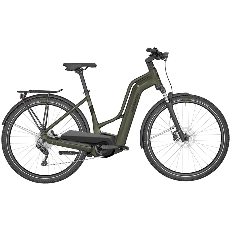 Bergamont E-Horizon Edition 5 Amsterdam 2025 Electric Bike - khaki green