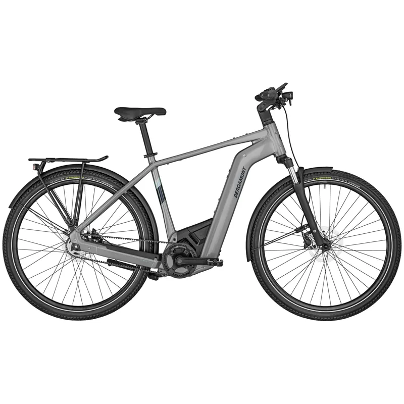 Bergamont E-Horizon Elite 7 Belt Gent 2025 Electric Bike - Mortar Grey
