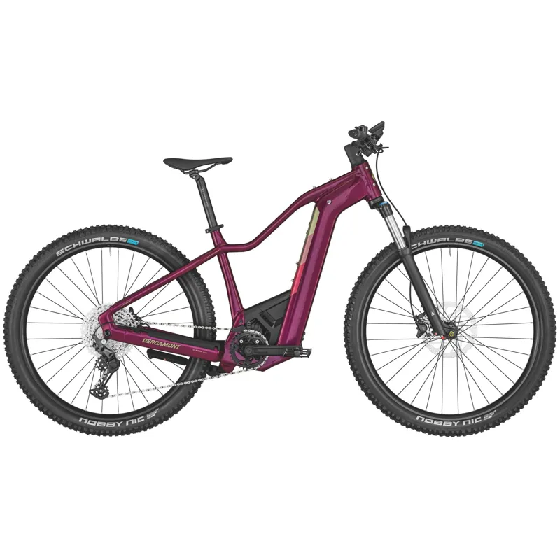 Bergamont E-Revox Pro FMN 29er+ 2025 Electric MTB - Shiny Mulberry Red