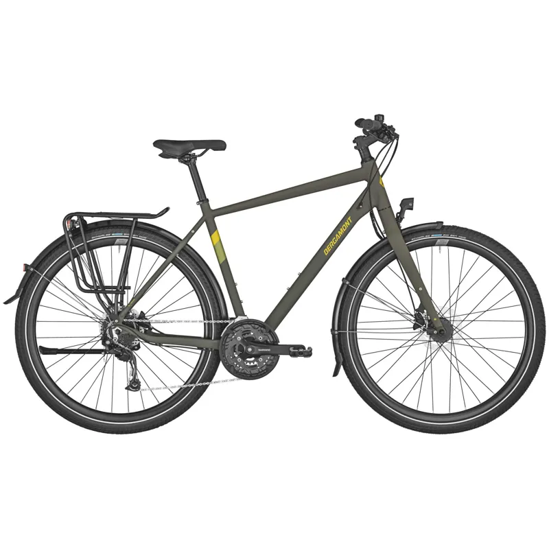 Bergamont Vitess 6 Gent 2025 Hybrid Bike - Matt Dark Grey