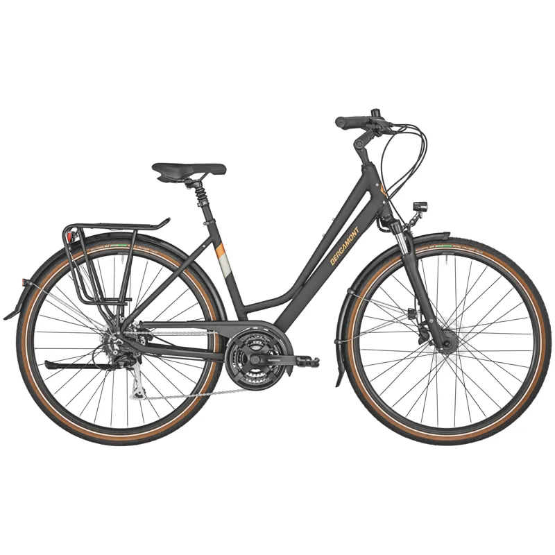 Bergamont Horizon Amsterdam 2025 Hybrid Bike Matt Black