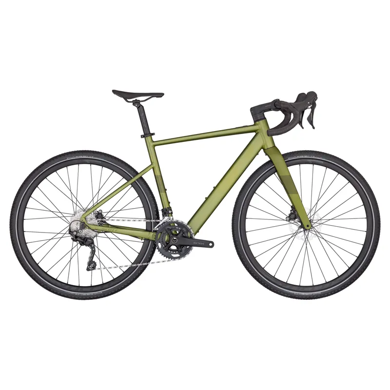 Scott Speedster Gravel eRIDE 50 2024 Electric Gravel Bike - Green