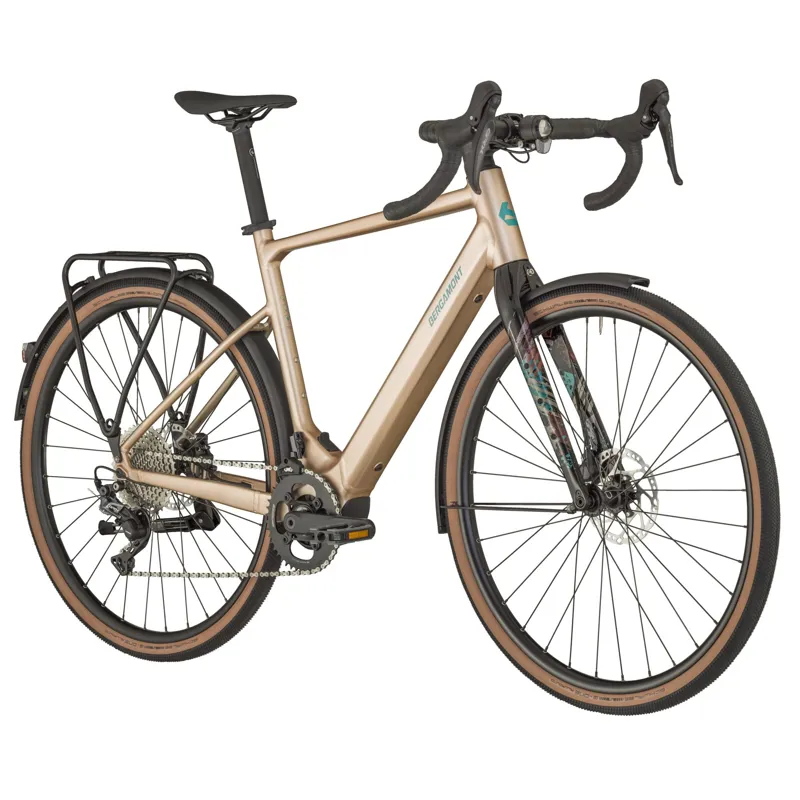 Bergamont E-Grandurance RD 8 2025 Electric Gravel Bike - Flaky Beige-1