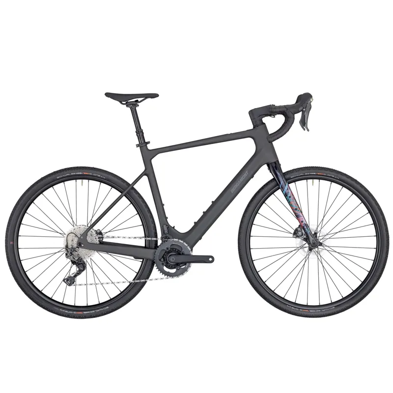 Bergamont E-Grandurance Elite 2025 Electric Gravel Bike - Raw Carbon