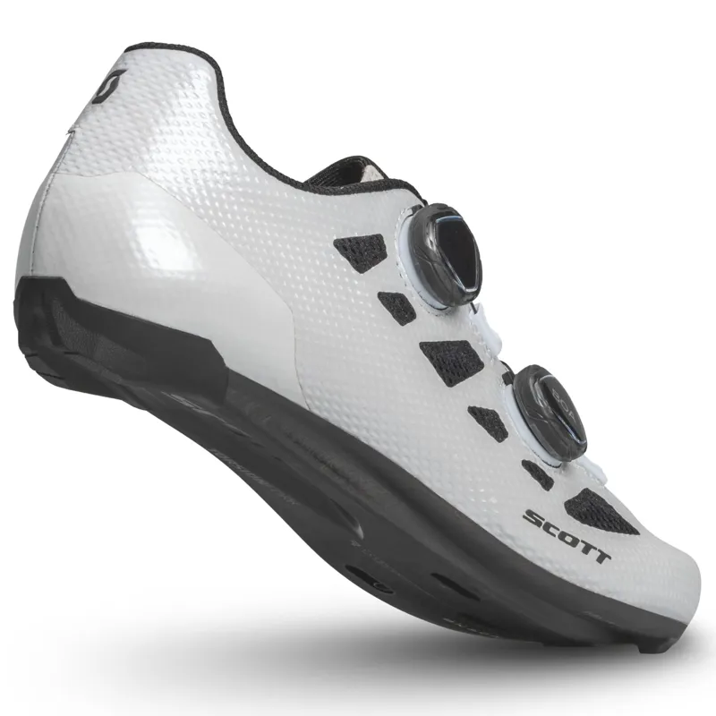 Scott Vertec BOA Women's Road Shoes - Pearl White/Black-1
