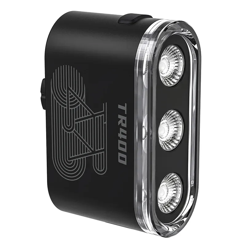 Ravemen TR400 USB 400 Lumen Rear Light W/Brake-Detection - Black-1