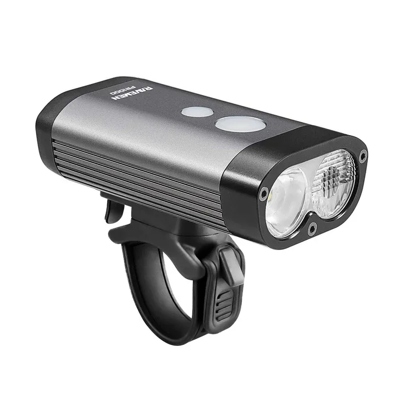 Ravemen PR1000 DuaLens USB 1000 Lumen Front Light - Grey/Black-1