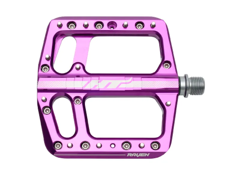HT Components Raven Flat MTB Pedals - Purple