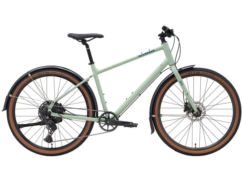 Kona Dew DL 2025 Hybrid Bike - Gloss Jade