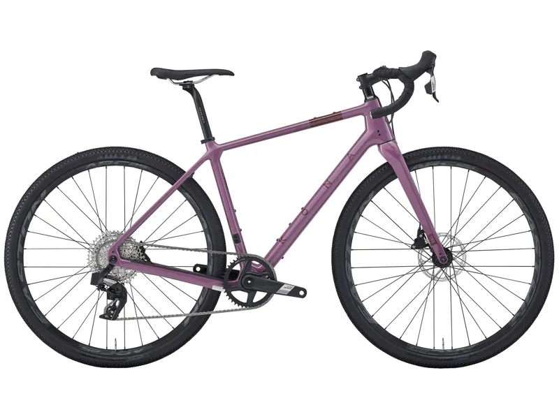 Kona Libre CR 2025 Carbon Gravel Road Bike - Mauve