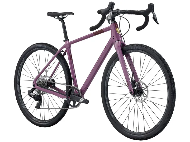 Kona Libre CR 2025 Carbon Gravel Road Bike - Mauve-1