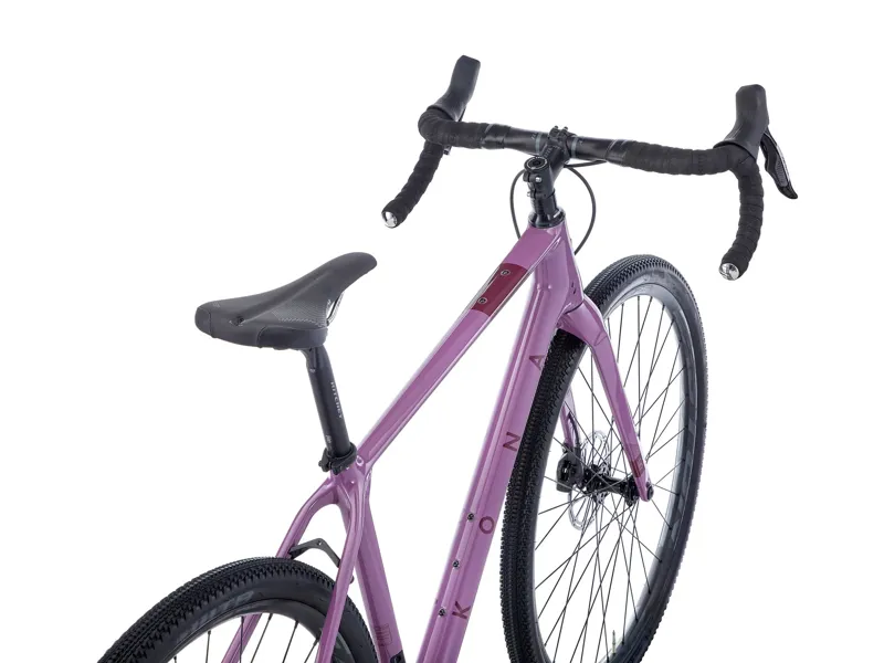 Kona Libre CR 2025 Carbon Gravel Road Bike - Mauve-3