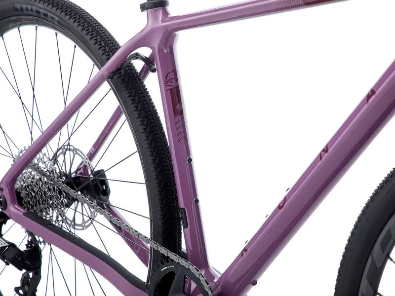 Kona Libre CR 2025 Carbon Gravel Road Bike - Mauve-5