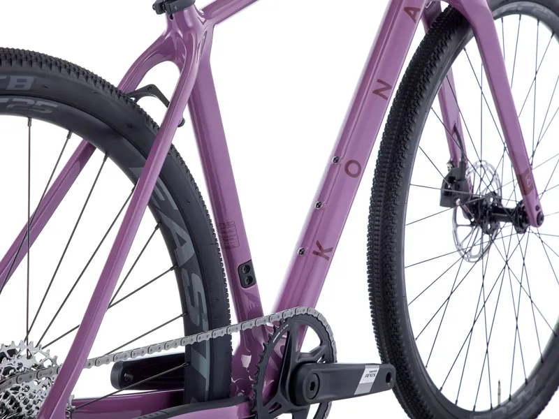 Kona Libre CR 2025 Carbon Gravel Road Bike - Mauve-6