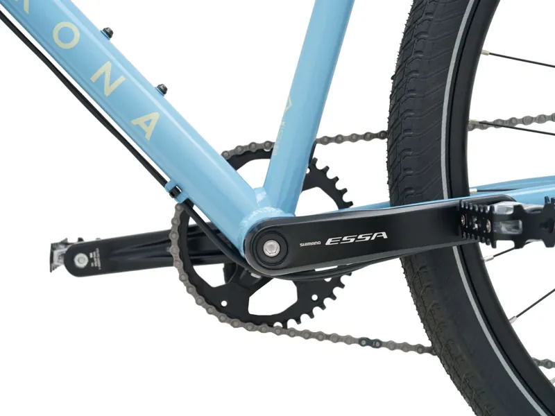 Kona Dew 2026 Hybrid Bike - Gloss Niagra-7