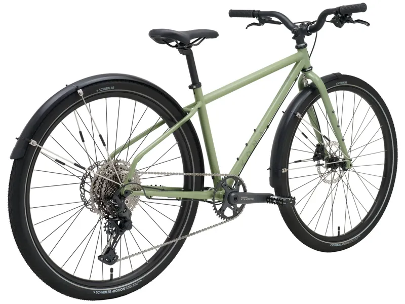 Kona Dr Dew 2026 Hybrid Bike - Satin Algae-2