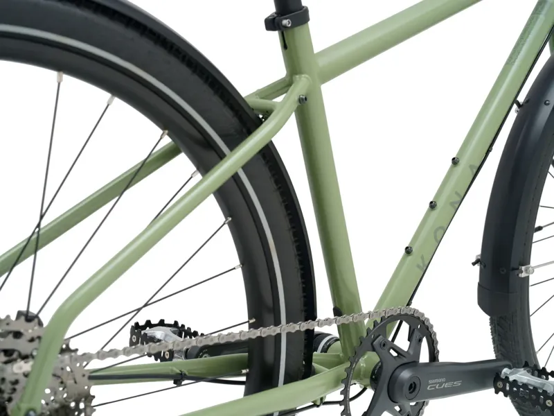 Kona Dr Dew 2026 Hybrid Bike - Satin Algae-6