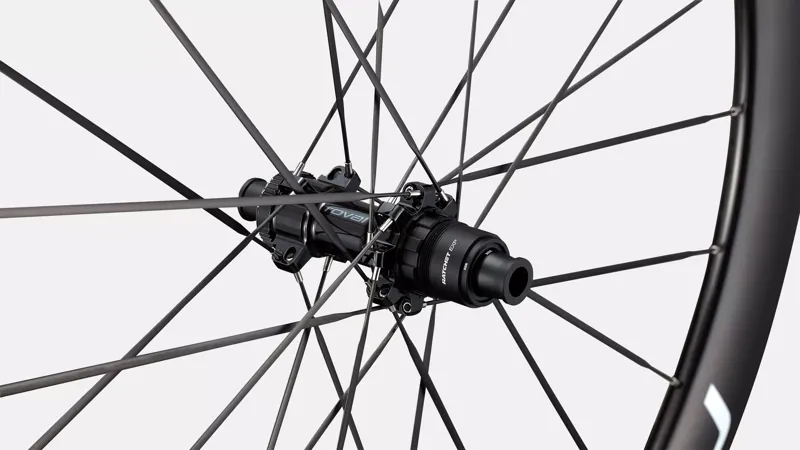 Specialized Roval Rapide CLX III 700c Rear Road Wheel - Carbon/White-2