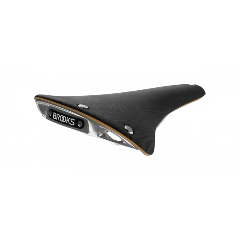 Brooks C17 Cambium Organic Saddle - 162mm - Black/Natural