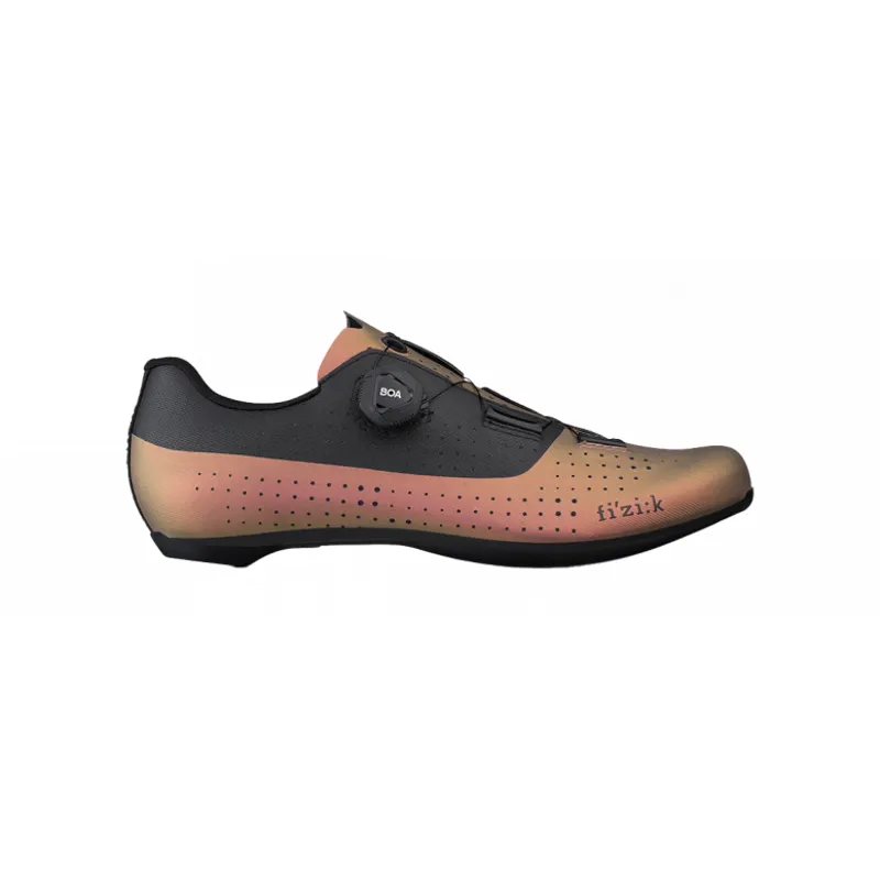 Fizik R4 Tempo Overcurve Wide Road Shoes - Iridescent Copper/Black