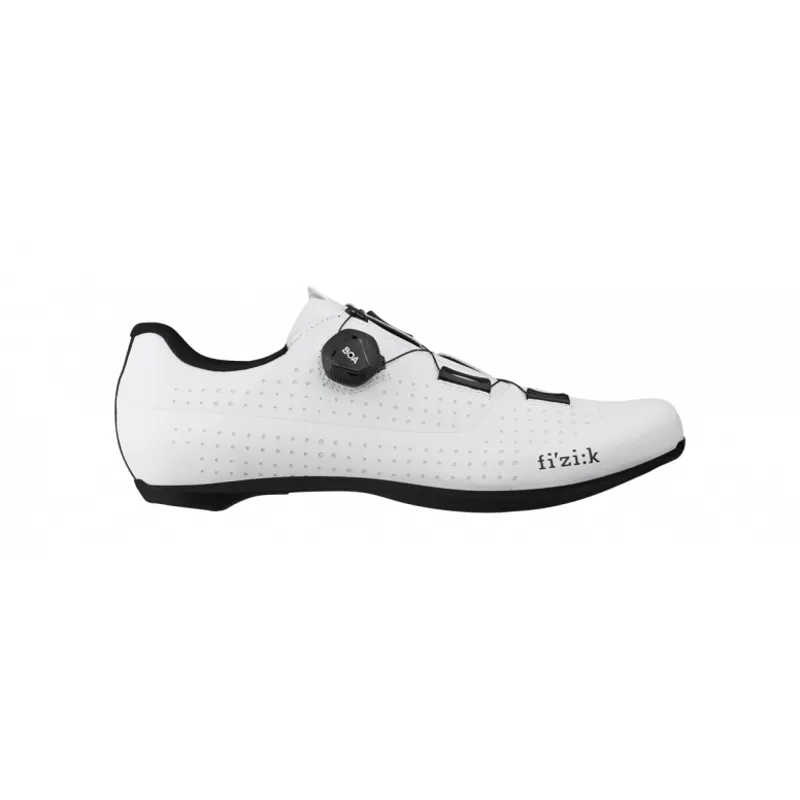 Fizik R4 Tempo Overcurve Wide Road Shoes - White/Black