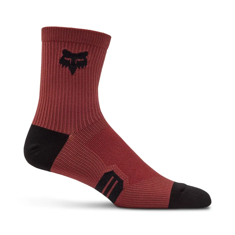 Fox Clothing 6 Inch Ranger Socks - Rust Brown