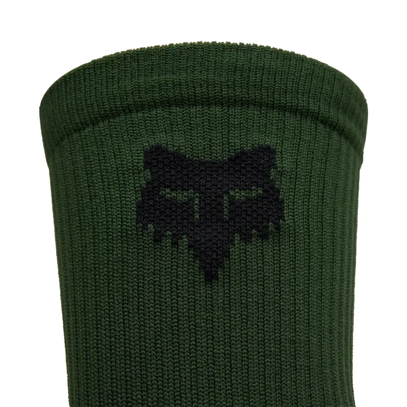 Fox Clothing 6 Inch Ranger Socks - Ivy Green-1
