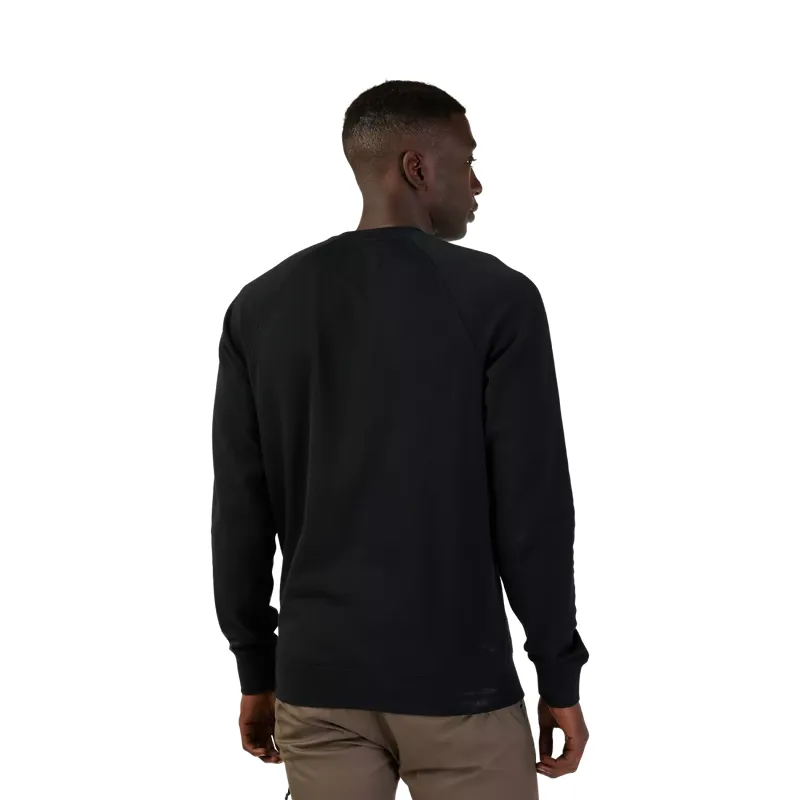 Fox Absolute Fleece Crew Men's Sweatshirt - Black-3