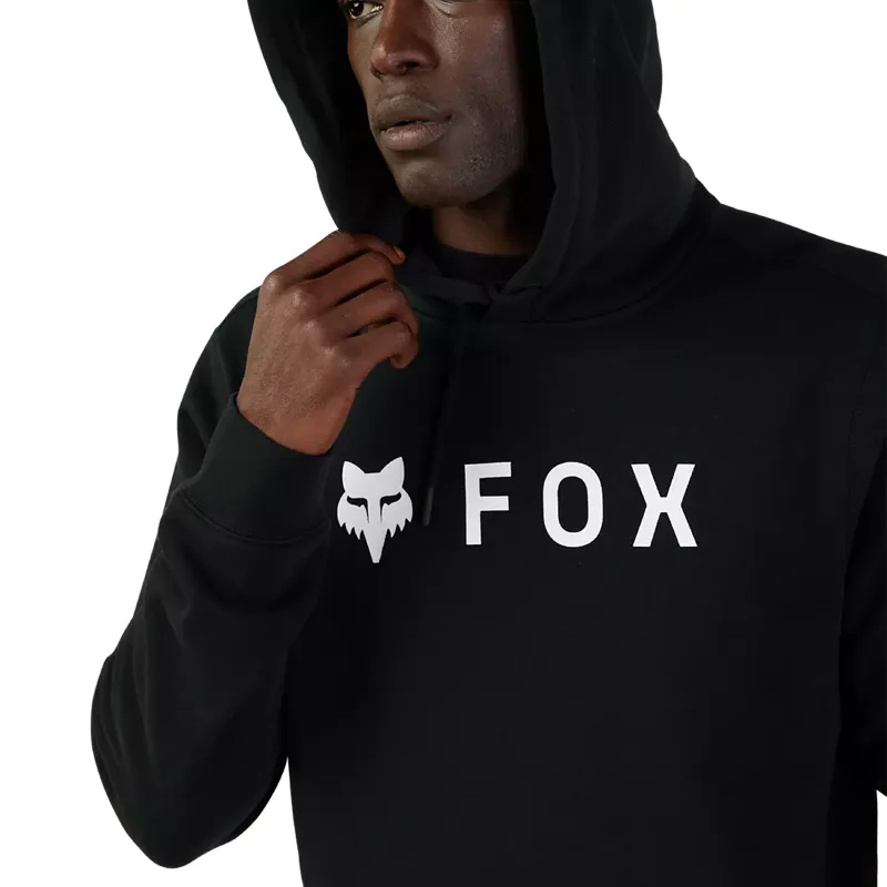 Fox Absolute Fleece Pullover Men's Hoodie - Black-4