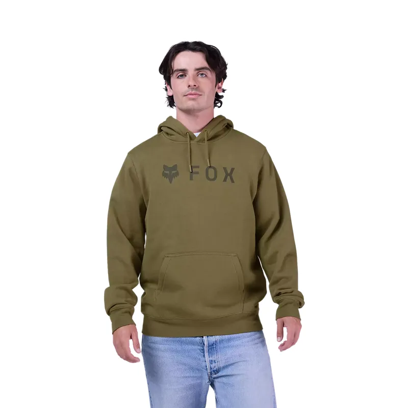 Fox Absolute Fleece Pullover Men's Hoodie - Olive Green-2
