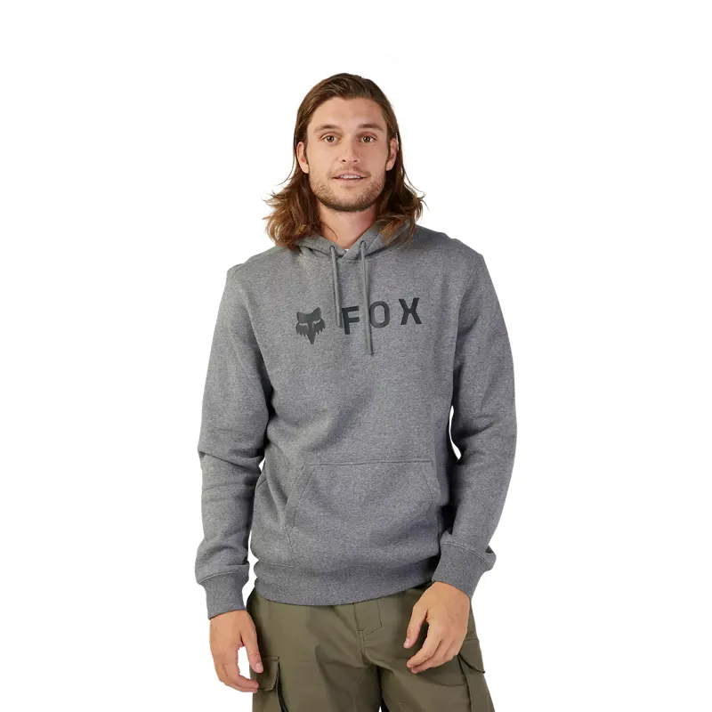 Fox Absolute Fleece Pullover Men's Hoodie - Heather Graphite Grey-2