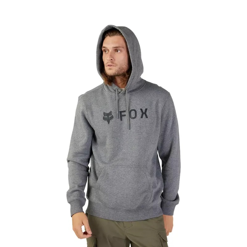 Fox Absolute Fleece Pullover Men's Hoodie - Heather Graphite Grey-5