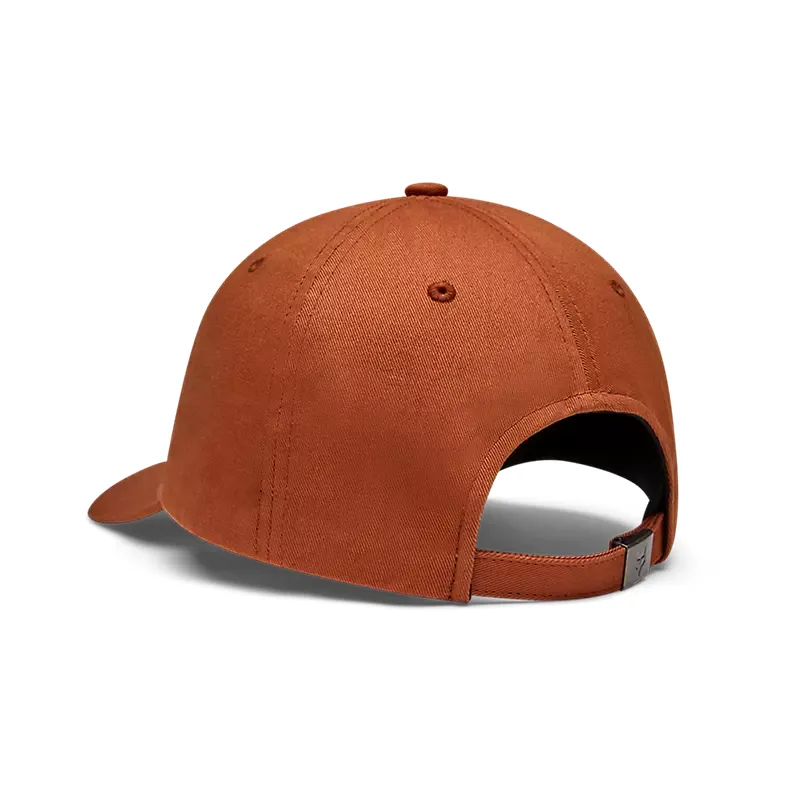 Fox Wordmark Adjustable Hat - Cognac Green-1