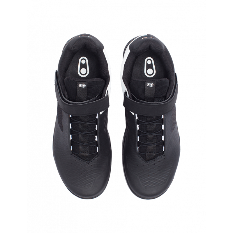 Crank Brothers Mallet Speedlace MTB Shoes - Black/White-3