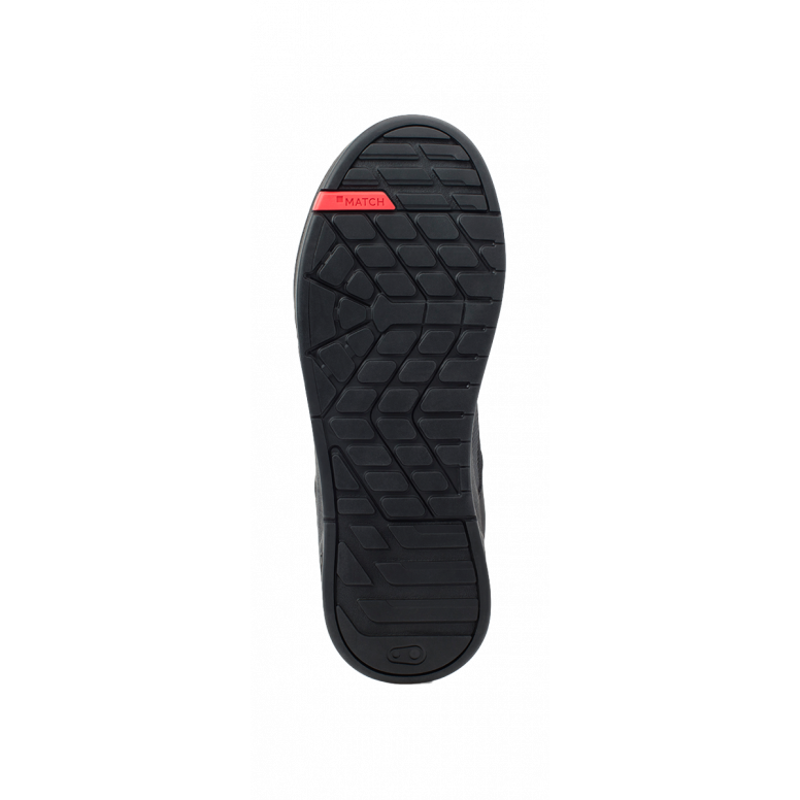 Crank Brothers Stamp Lace MTB Flat Shoes - Black/Red-5