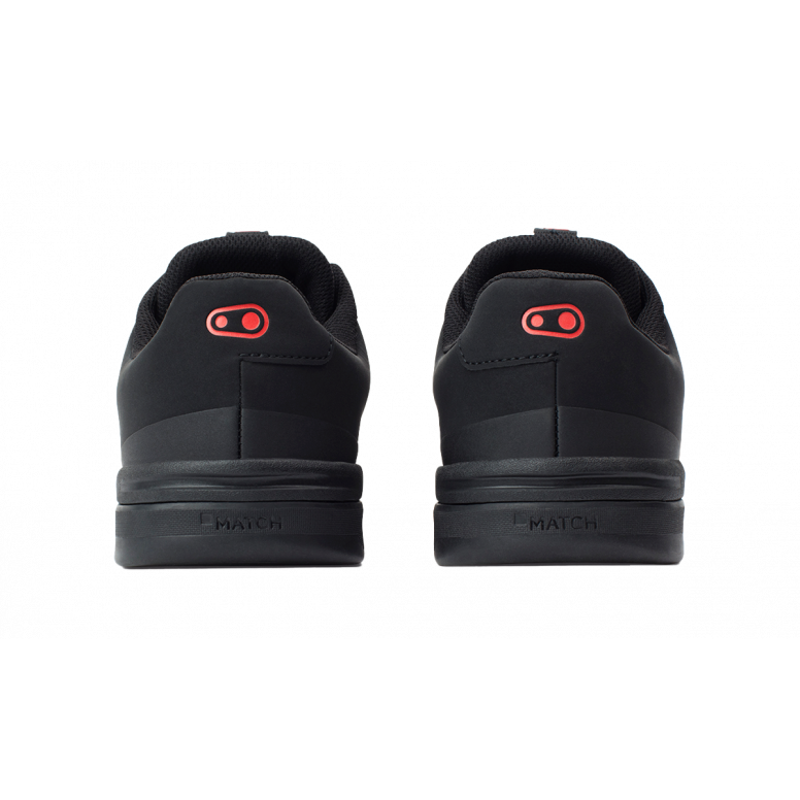Crank Brothers Stamp Lace MTB Flat Shoes - Black/Red-4
