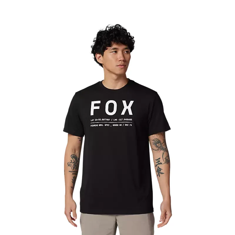 Fox Non Stop Men's Short Sleeve Technical T-Shirt - Black