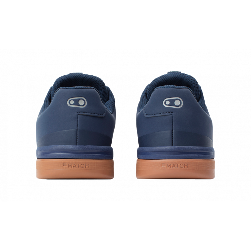 Crank Brothers Stamp Lace MTB Flat Shoes - Navy/Silver/Gum-4