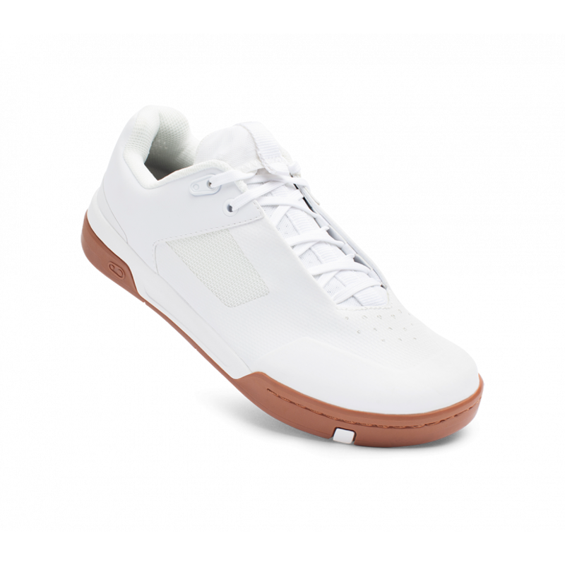 Crank Brothers Stamp Lace MTB Flat Shoes - White/Gum