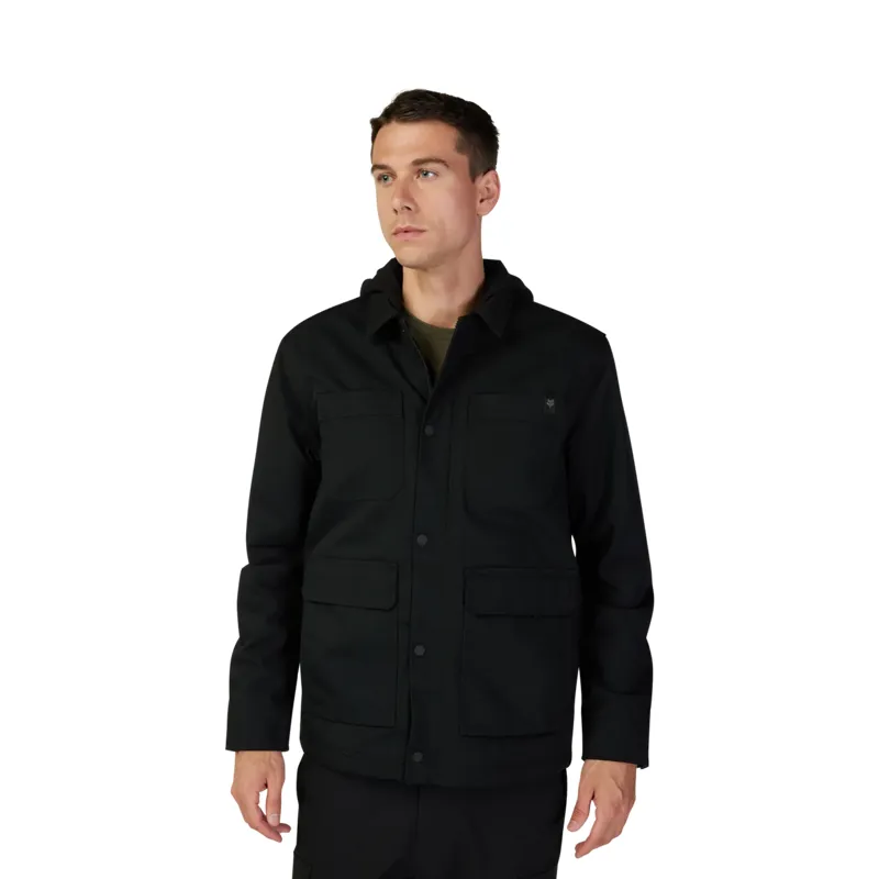 Fox Mercer Men's Windproof Casual Jacket - Black-1